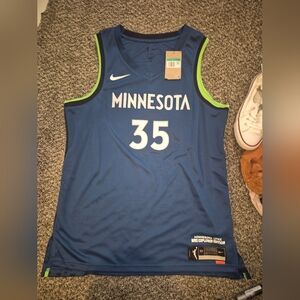 Nike Blue and Green Minnesota Jersey WNBA